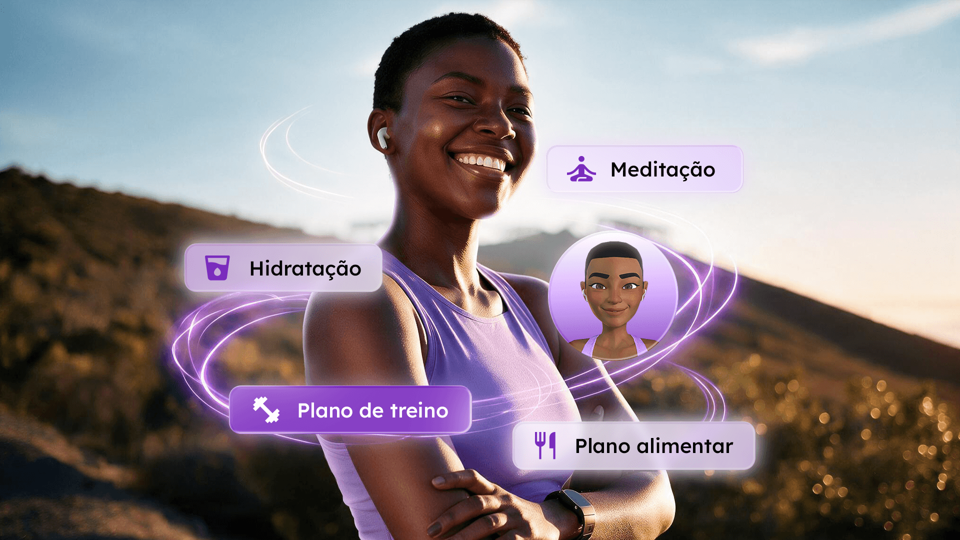 Depois, uma rotina de hábitos saudáveis